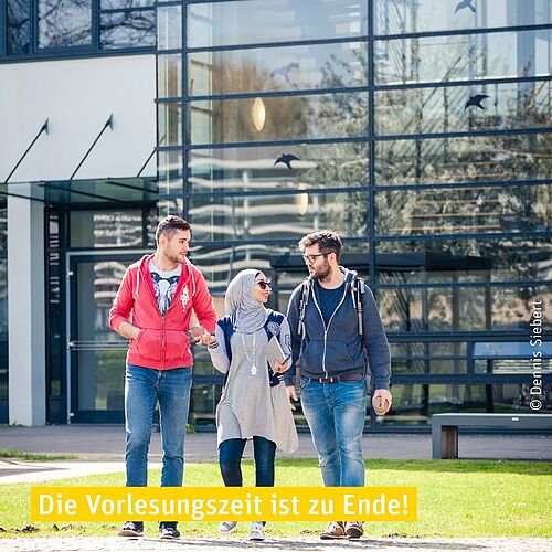 🥳 Die Vorlesungszeit ist vorbei! 🥳

🚀 Startest du jetzt rein in die Semesterferien oder hast du noch Prüfungen?

💡...