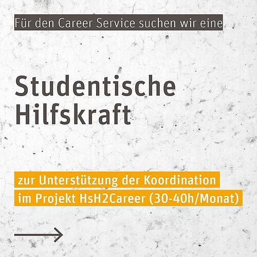 📣 Werde Teil des Career Service-Teams!
Du interessierst dich für Öffentlichkeitsarbeit, Organisation und Social Media?...