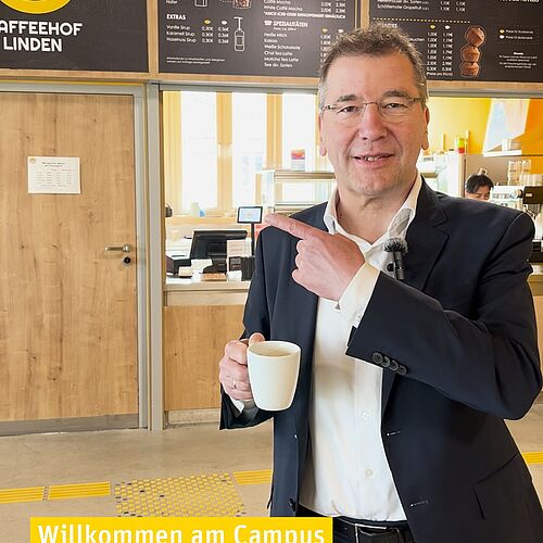 📍🎓 Heute zeigt euch unser Präsident, Josef von Helden, einige Highlights auf dem Campus in Linden! 🚀🏫

👉 Hier sind die...